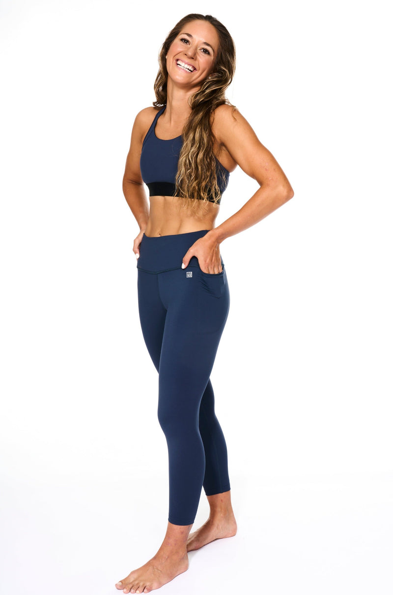 MALO flow and go 7/8 tights - navy