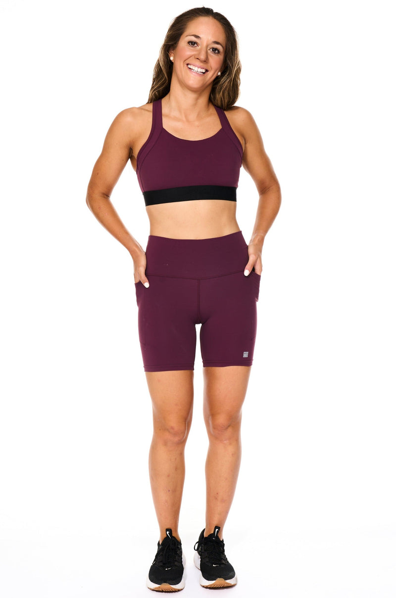 MALO little bit longer shorts 2.0 - shiraz