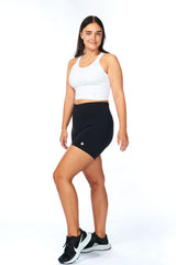 MALO core crop 2.0 (with phone pocket) - white