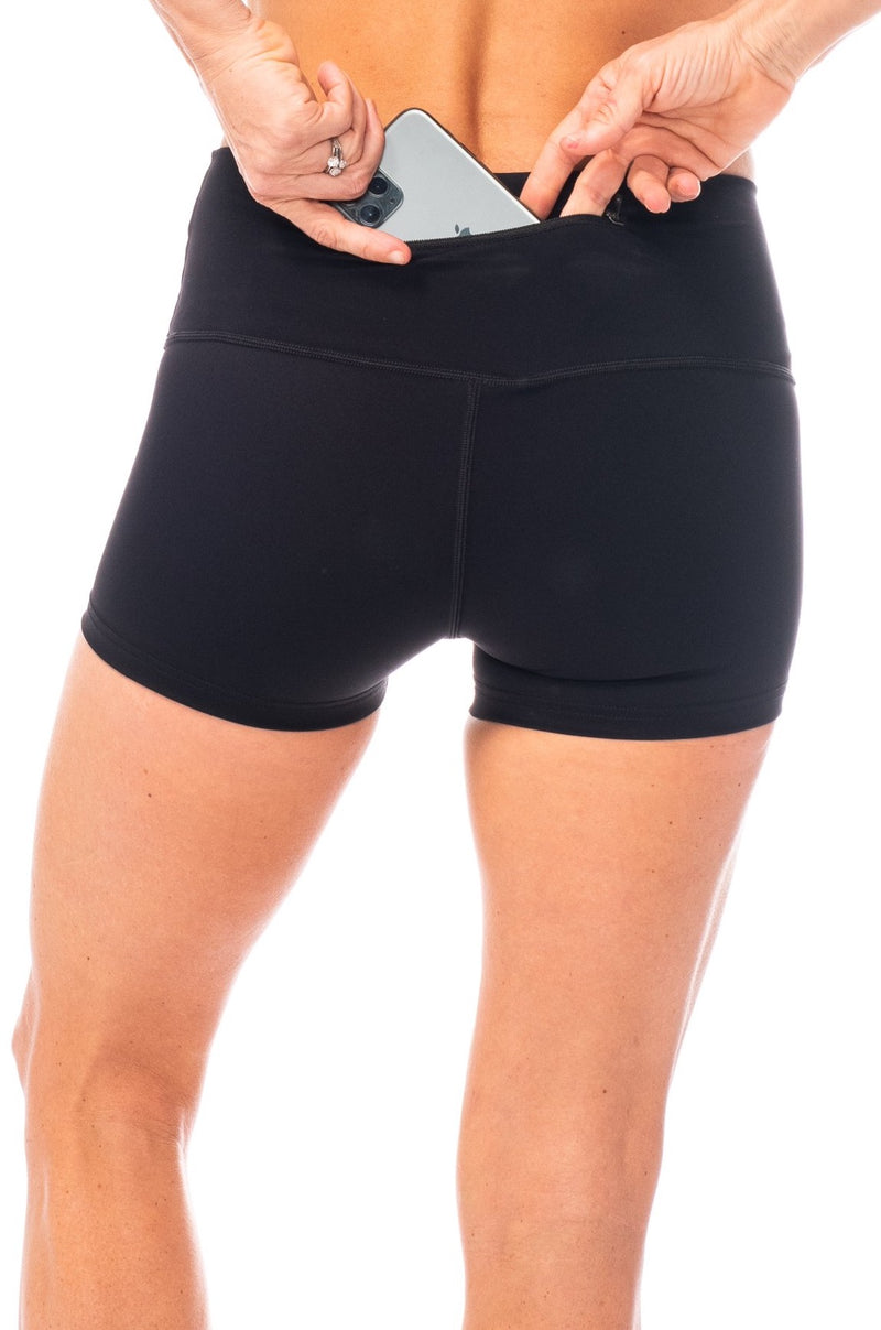 MALO PR shorts 2.0 - black (without side pockets)