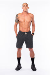 men's limitless jogger short - slate heather