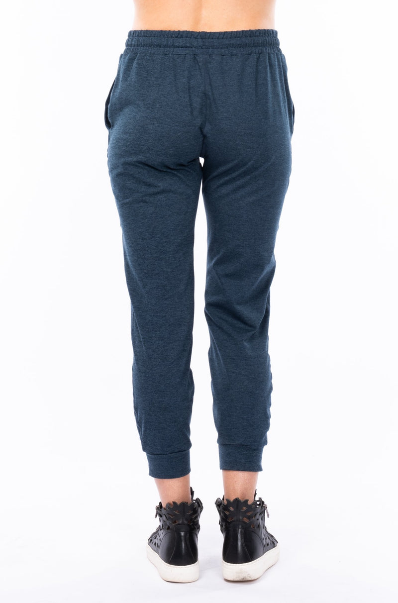 women's limitless jogger - indigo heather
