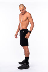 men's limitless jogger short - black