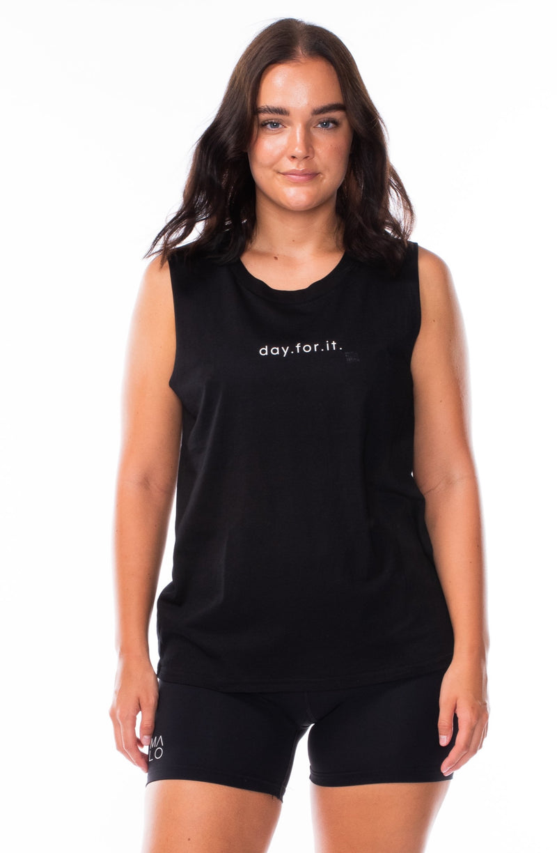 day for it tank - black