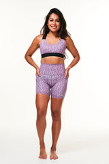 MALO little bit longer shorts - amethyst