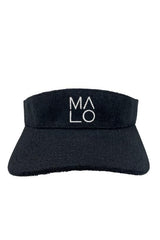 MALO terry visor - black