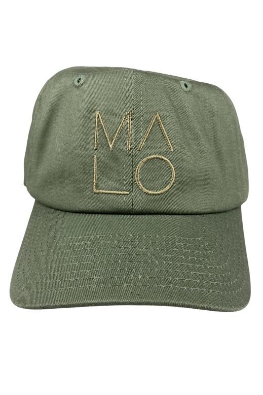 MALO dad cap - sage