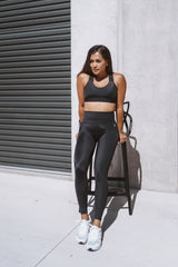 MALO EcoActive hi rise luxe leggings - black