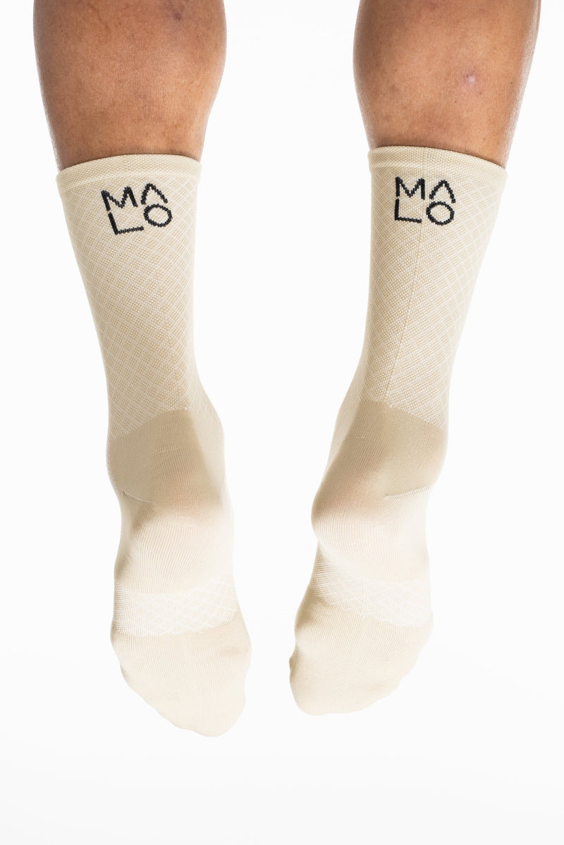 MALO signature socks - tan